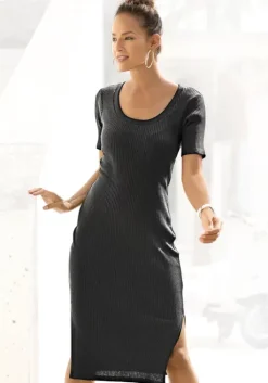 Discount LASCANA Shirtkleid Schwarz