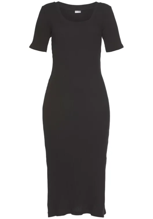 Discount LASCANA Shirtkleid Schwarz