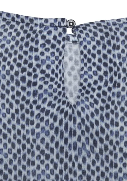 Clearance LASCANA Shirttop Blau Bedruckt