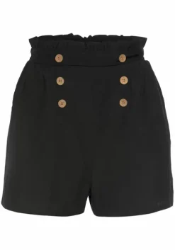 Online LASCANA Shorts Schwarz