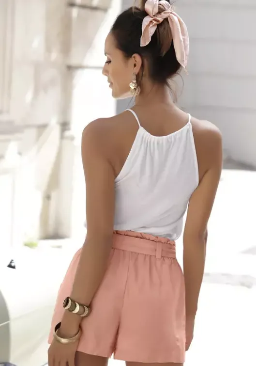 Clearance LASCANA Shorts Puder