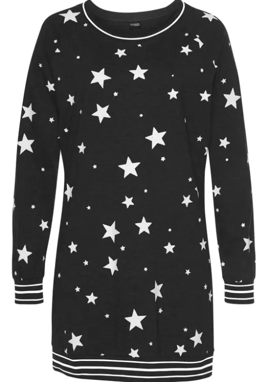 Outlet Sleepshirt"Wb#Ot4-9Sd8012021-Vd Sternedruck" Nachthemden
