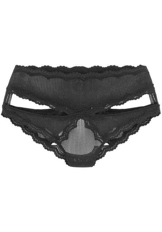 Online petite fleur gold Slip-Ouvert Schwarz