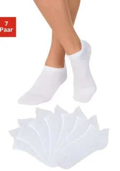 Outlet LASCANA ACTIVE Sneakersocken 7X Weis