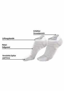 Outlet LASCANA ACTIVE Sneakersocken 7X Weis