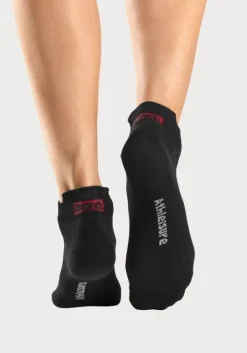 Best Bench. Sneakersocken 2X Rot, 2X Weis, 2X Schwarz