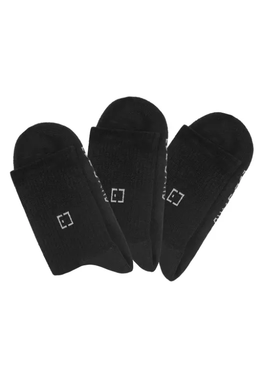 Best Elbsand Socken 3X Schwarz