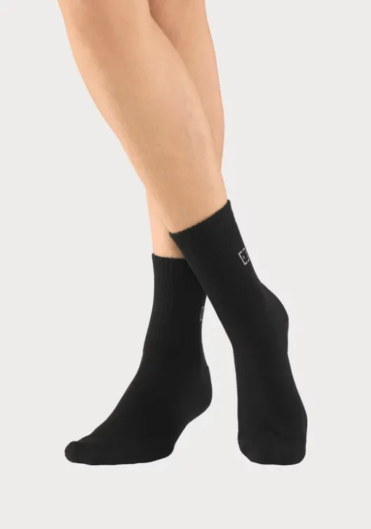 Best Elbsand Socken 3X Schwarz