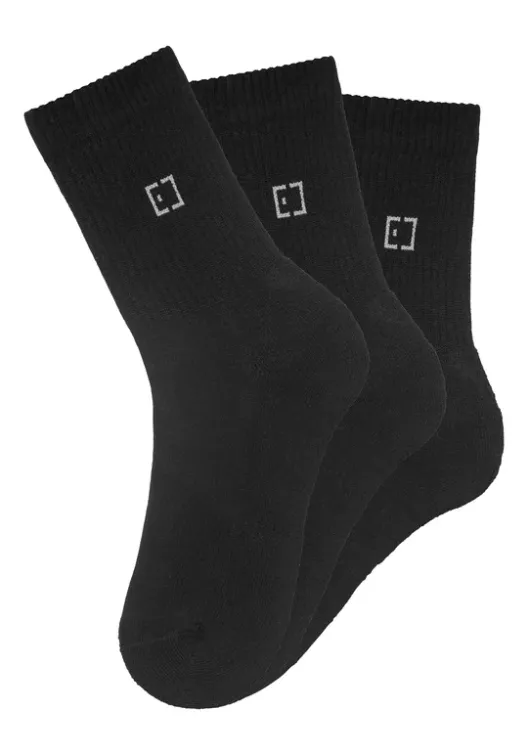 Best Elbsand Socken 3X Schwarz