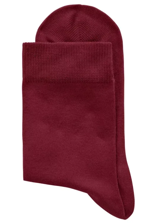 Best H.I.S Socken 1X Flieder, 1X Pink, 1X Blau, 1X Bordeaux