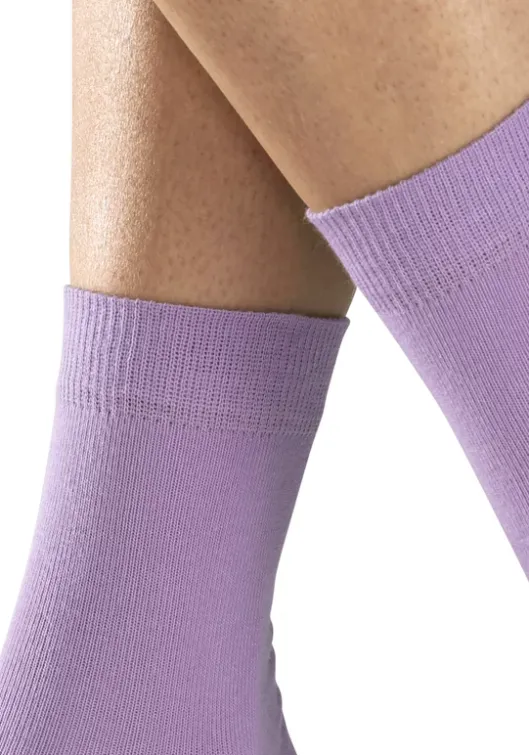 Best H.I.S Socken 1X Flieder, 1X Pink, 1X Blau, 1X Bordeaux