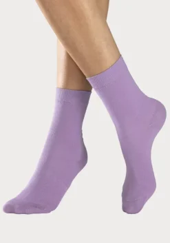 Best H.I.S Socken 1X Flieder, 1X Pink, 1X Blau, 1X Bordeaux