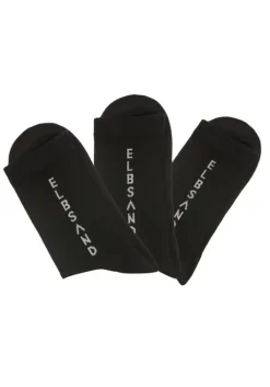 New Elbsand Socken 3X Schwarz