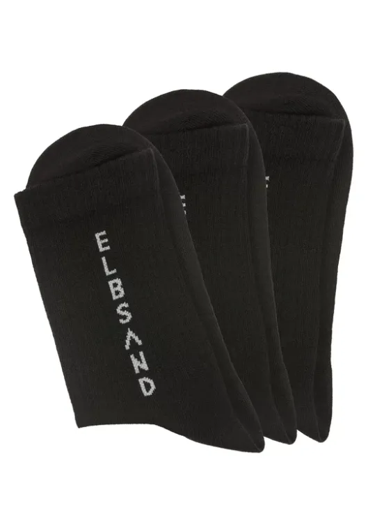New Elbsand Socken 3X Schwarz