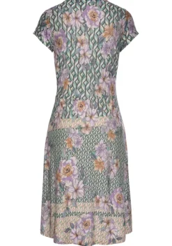 Sale LASCANA Sommerkleid Grun-Lila-Bedruckt
