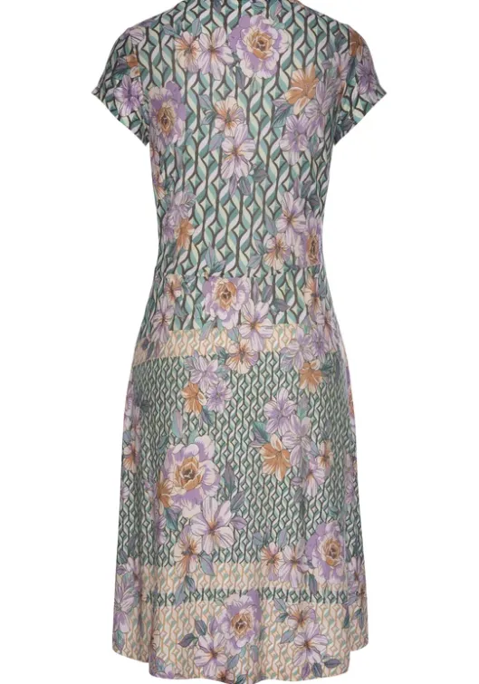 Sale LASCANA Sommerkleid Grun-Lila-Bedruckt