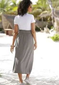 Sale LASCANA Sommerrock Khaki
