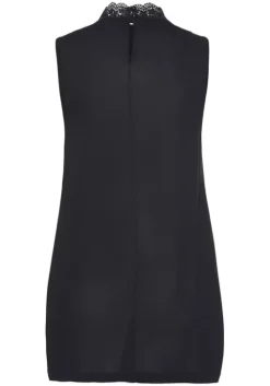 Outlet LASCANA Spitzentop Schwarz