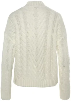 Online LASCANA Stehkragenpullover Creme