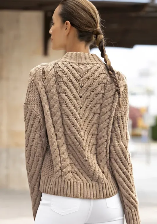Stehkragenpullover Pullover
