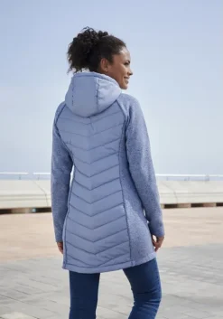 New Bench. Steppjacke Blau