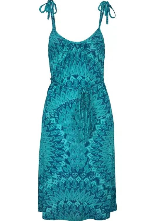 Sale s.Oliver Strandkleid Grun-Petrol