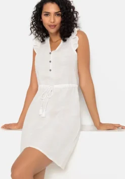 Discount LASCANA Strandkleid Creme-Sand
