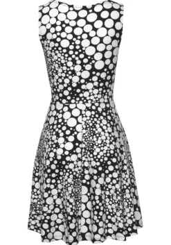 Best Beachtime Strandkleid Schwarz-Weis-Bedruckt