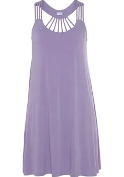 New LASCANA Strandkleid Flieder