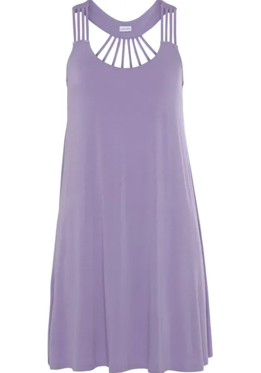 New LASCANA Strandkleid Flieder