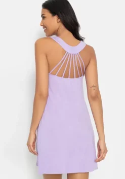 New LASCANA Strandkleid Flieder