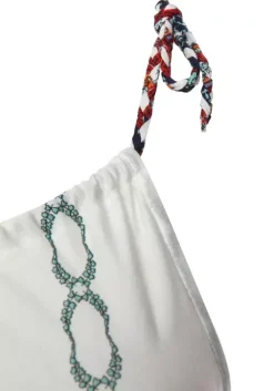 Best Beachtime Strandkleid Weis-Bunt-Bedruckt