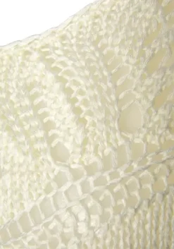 LASCANA Strandpullover Creme