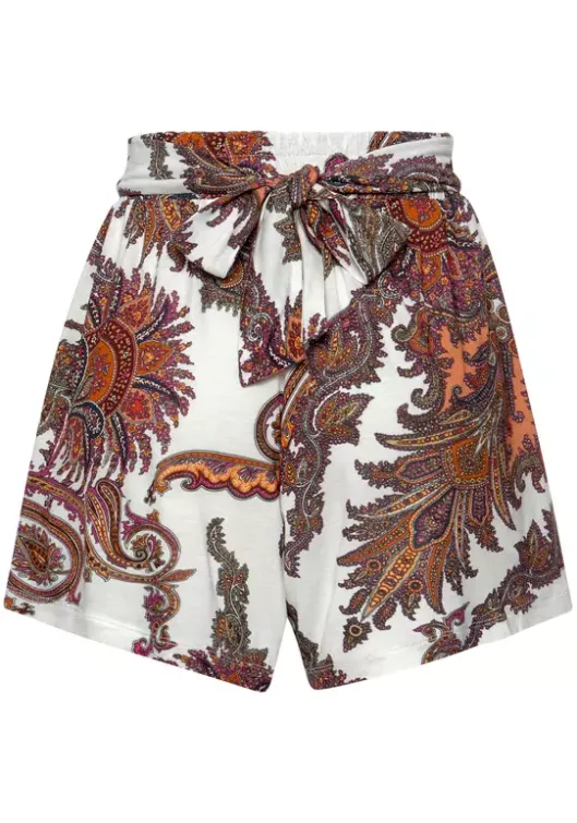 Best LASCANA Strandshorts Weis-Bedruckt