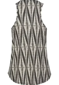 Discount LASCANA Strandtop Schwarz-Sand-Bedruckt