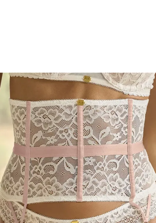 Hot JETTE Strapsgurtel"Velia" Creme-Puder