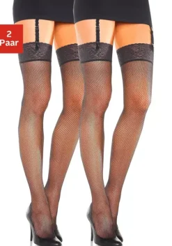 Sale LASCANA Strapsstrumpfe Schwarz