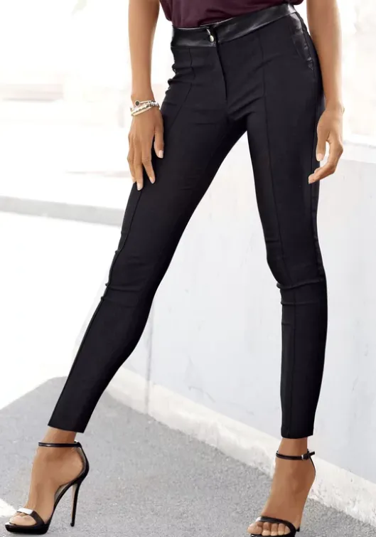 Clearance LASCANA Stretch-Hose Schwarz