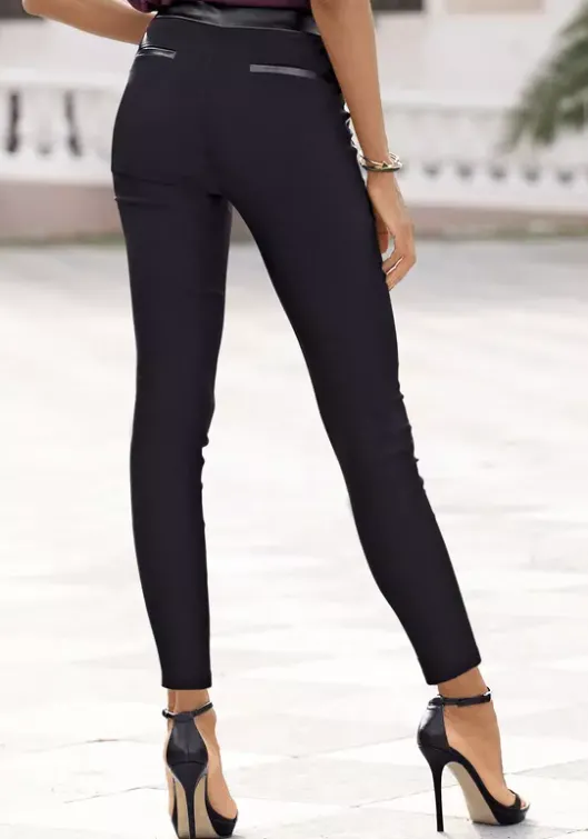 Clearance LASCANA Stretch-Hose Schwarz