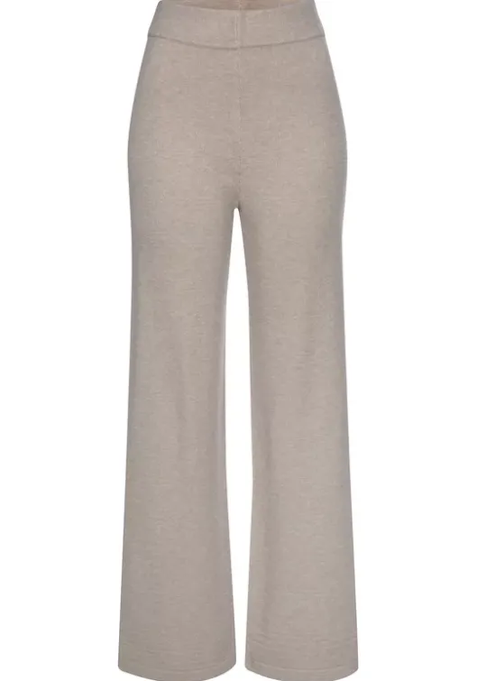 Sale LASCANA Strickhose Beige-Meliert