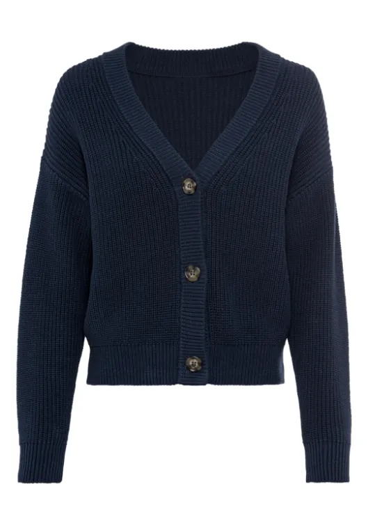 Clearance LASCANA Strickjacke Marine