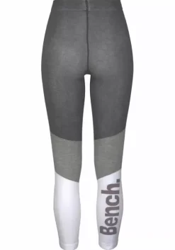 Sale Bench. Strickleggings Anthrazit-Grau-Weis