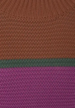 Outlet LASCANA Strickpullover Braun Gestreift