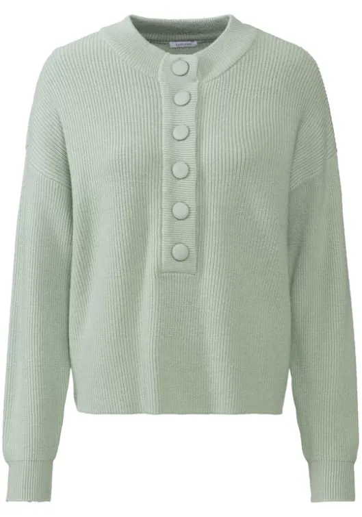 Outlet LASCANA Strickpullover Salbeigrun