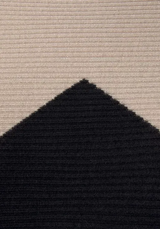 Sale LASCANA Strickpullover Sand-Schwarz