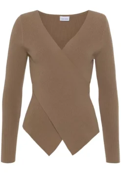Sale LASCANA Strickpullover Camelfarben