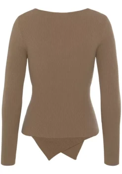 Sale LASCANA Strickpullover Camelfarben