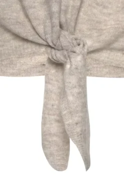 LASCANA Strickpullover Beige-Meliert