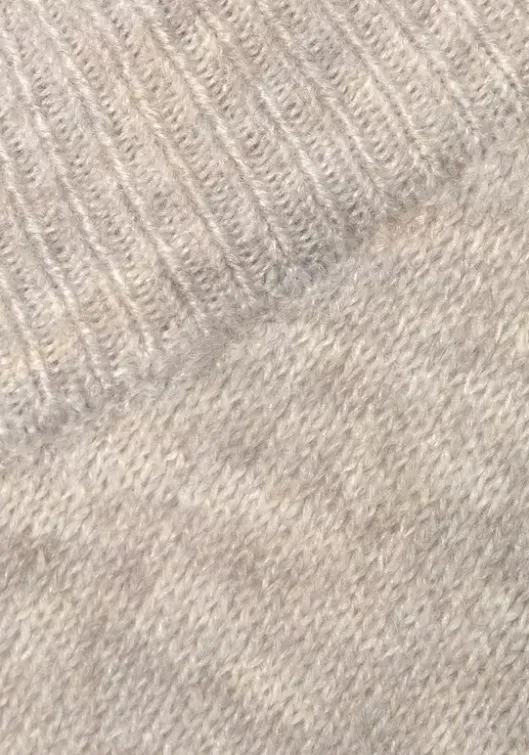 LASCANA Strickpullover Beige-Meliert