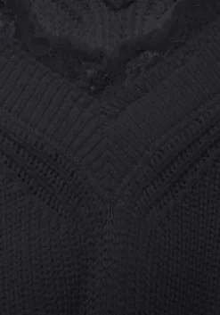 Hot LASCANA Strickpullover Schwarz